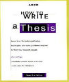 How to Write Thesis Paper