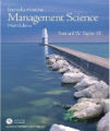 Introduction to Management Science, 9th ed.