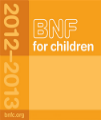 British National Formulary for Children 2012